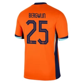 EK 2024 Nederland Bergwijn 25 Thuisshirt Voetbaltenue