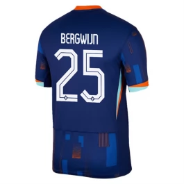 EK 2024 Nederland Bergwijn 25 Uitshirt Voetbaltenue