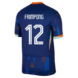 EK 2024 Nederland Frimpong 12 Uitshirt Voetbaltenue
