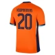 EK 2024 Nederland Koopmeiners 20 Thuisshirt Voetbaltenue