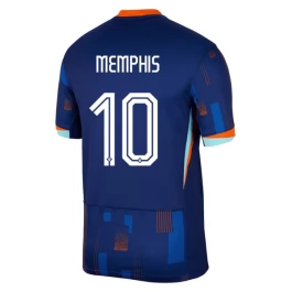 EK 2024 Nederland Memphis 10 Uitshirt Voetbaltenue
