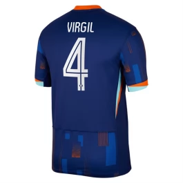 EK 2024 Nederland Virgil 4 Uitshirt Voetbaltenue