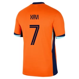 EK 2024 Nederland Xavi 7 Thuisshirt Voetbaltenue