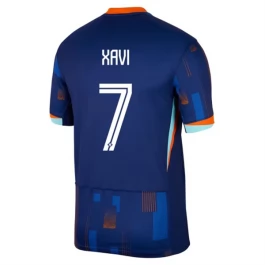EK 2024 Nederland Xavi 7 Uitshirt Voetbaltenue