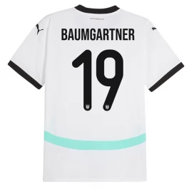 EK 2024 Oostenrijk Baumgartner 19 Uitshirt Voetbaltenue
