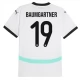 EK 2024 Oostenrijk Baumgartner 19 Uitshirt Voetbaltenue