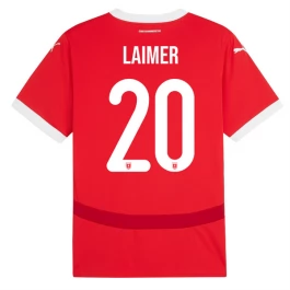 EK 2024 Oostenrijk Laimer 20 Thuisshirt Voetbaltenue