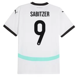 EK 2024 Oostenrijk Sabitzer 9 Uitshirt Voetbaltenue
