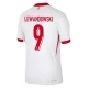 EK 2024 Polen Lewandowski 9 Thuisshirt Voetbaltenue