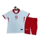 EK 2024 Polen Thuisshirt Kids Voetbaltenue