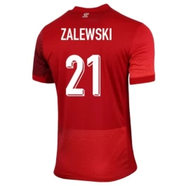 EK 2024 Polen Zalewski 21 Uitshirt Voetbaltenue