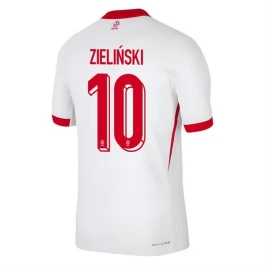 EK 2024 Polen Zieliński 10 Thuisshirt Voetbaltenue