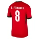 EK 2024 Portugal B.Fernandes 8 Thuisshirt Voetbaltenue