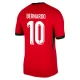 EK 2024 Portugal Bernardo 10 Thuisshirt Voetbaltenue