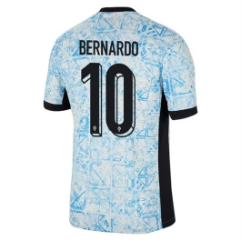 EK 2024 Portugal Bernardo 10 Uitshirt Voetbaltenue