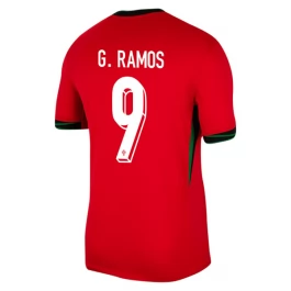 EK 2024 Portugal G.Ramos 9 Thuisshirt Voetbaltenue