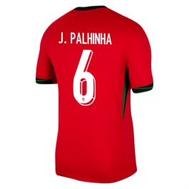 EK 2024 Portugal J.Palhinha 6 Thuisshirt Voetbaltenue