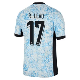 EK 2024 Portugal R.Leão 17 Uitshirt Voetbaltenue