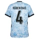EK 2024 Portugal Rúben Dias 4 Uitshirt Voetbaltenue
