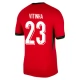 EK 2024 Portugal Vitinha 23 Thuisshirt Voetbaltenue