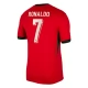 EK 2024 Portugal Voetbaltenue Ronaldo 7 Thuisshirt