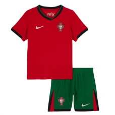 EK 2024 Portugal Voetbaltenue Thuisshirt Kids