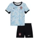 EK 2024 Portugal Voetbaltenue Uitshirt Kids