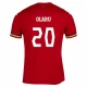 EK 2024 Roemenië Olaru 20 Uitshirt Voetbaltenue