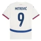 EK 2024 Servië Mitrović 9 Uitshirt Voetbaltenue