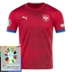 EK 2024 Servië Thuisshirt Voetbaltenue Patch