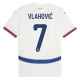 EK 2024 Servië Vlahović 7 Uitshirt Voetbaltenue