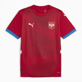 EK 2024 Servië Voetbaltenue Thuisshirt