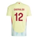 EK 2024 Spanje Grimaldo 12 Uitshirt Voetbaltenue