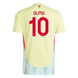 EK 2024 Spanje Olmo 10 Uitshirt Voetbaltenue