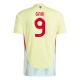 EK 2024 Spanje Voetbaltenue Gavi 9 Uitshirt