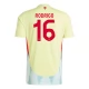 EK 2024 Spanje Voetbaltenue Rodrigo 16 Uitshirt