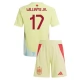 EK 2024 Spanje Williams Jr. 17 Uitshirt Kids Voetbaltenue