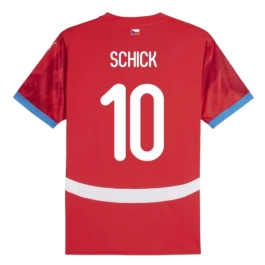 EK 2024 Tsjechië Schick 10 Thuisshirt Voetbaltenue
