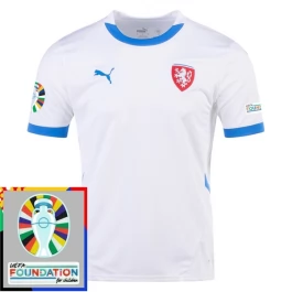 EK 2024 Tsjechië Uitshirt Voetbaltenue Patch