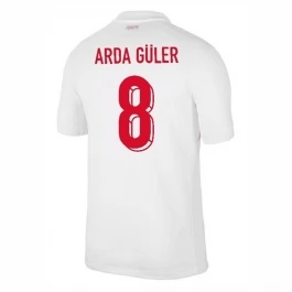 EK 2024 Turkije Arda Güler 8 Thuisshirt Voetbaltenue
