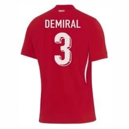 EK 2024 Turkije Demiral 3 Uitshirt Voetbaltenue