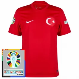 EK 2024 Turkije Uitshirt Voetbaltenue Patch