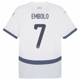 EK 2024 Zwitserland Embolo 7 Uitshirt Voetbaltenue