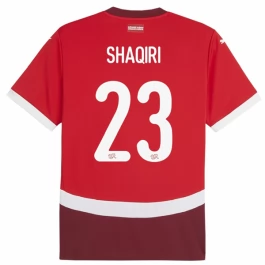 EK 2024 Zwitserland Shaqiri 23 Thuisshirt Voetbaltenue