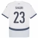 EK 2024 Zwitserland Shaqiri 23 Uitshirt Voetbaltenue