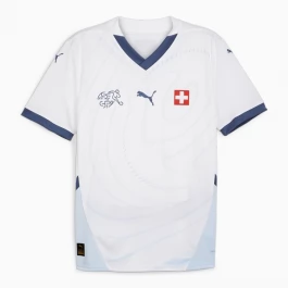 EK 2024 Zwitserland Voetbaltenue Uitshirt