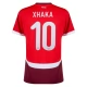 EK 2024 Zwitserland Xhaka 10 Thuisshirt Voetbaltenue