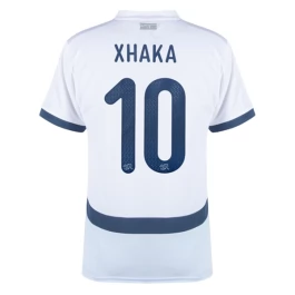 EK 2024 Zwitserland Xhaka 10 Uitshirt Voetbaltenue