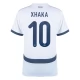 EK 2024 Zwitserland Xhaka 10 Uitshirt Voetbaltenue