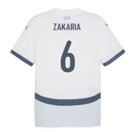EK 2024 Zwitserland Zakaria 6 Uitshirt Voetbaltenue